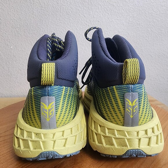 Hoka One One Speedgoat Mid 2 GTX Shoes Mens Size 8.5 Blue Gore-Tex 1106532 OBBS main image 12